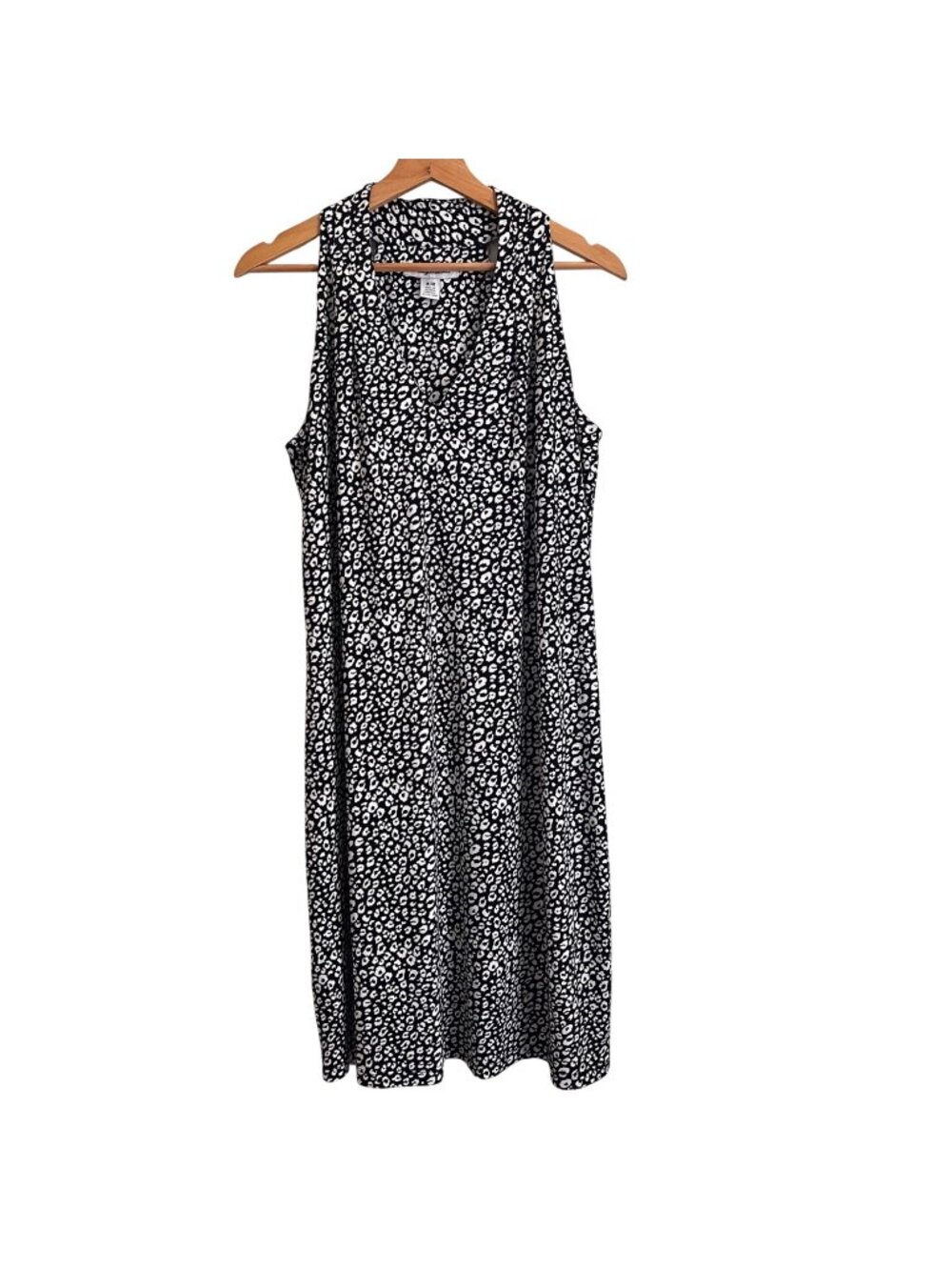 Tommy Bahama Womens Animal Print Casual Knee Length Dress Size M Resort A Line